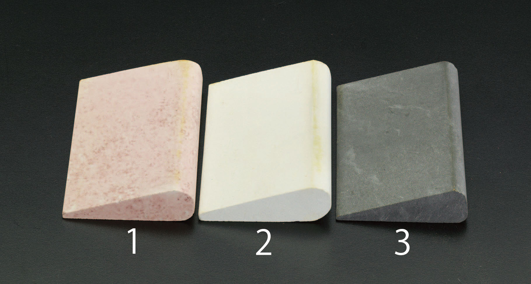 100x50x13mm 油砥石/ハンドタイプ(櫛形/細目)