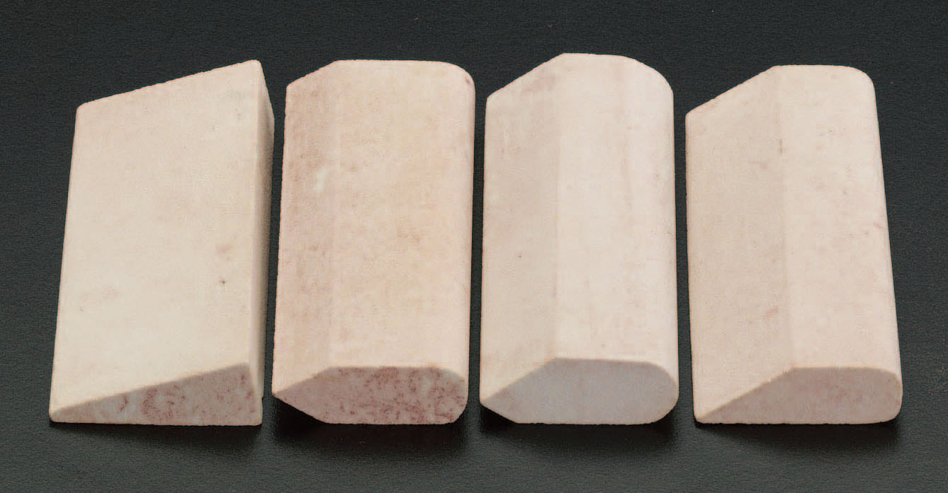 76x25x9.5mm 油砥石 櫛形(4個組/中目)