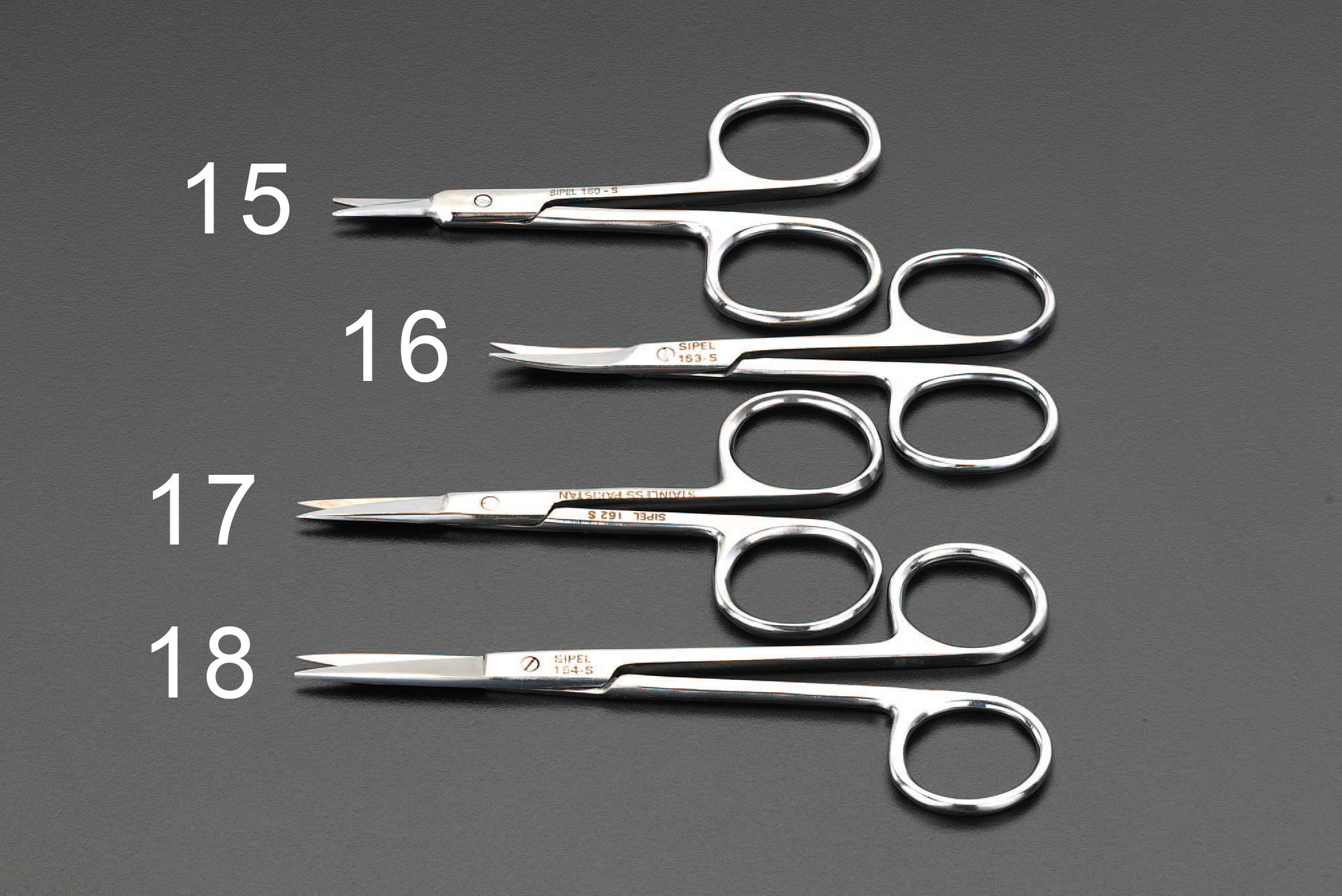 EA540ME17  90mm はさみ 精密 ステンレス製