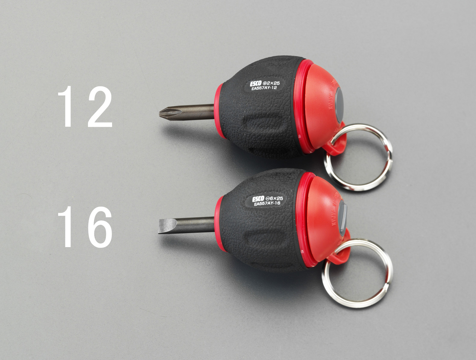 EA557AY12  #2x25mm + ドライバー 落下防止付 スタビー型