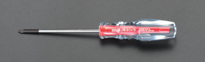 EA557CA1  #1x100mm + ドライバー 細軸 クリスタル