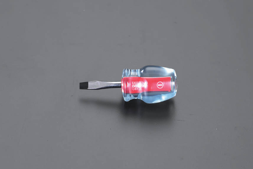 EA557CB6  6x 38mm ドライバー スタビー型 クリスタル