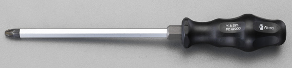 EA560EP4  #4 x200mm Pozidriv ドライバー 貫通柄