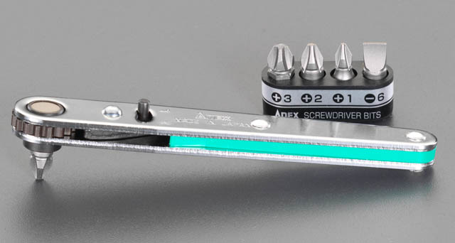 EA56210  + ドライバーセット ラチェット ハンドル付