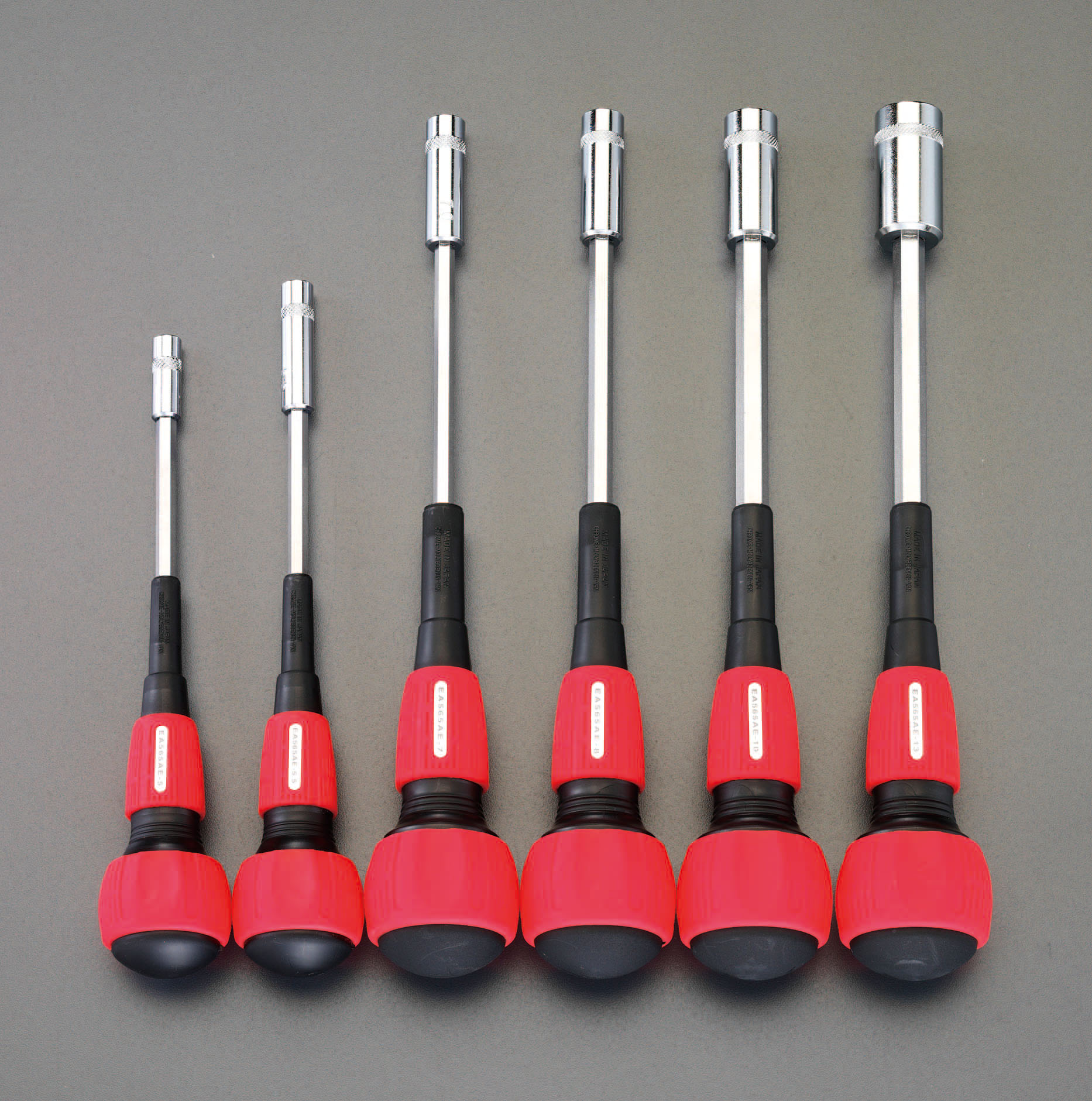 6本組 Nut ドライバー パワーグリップ