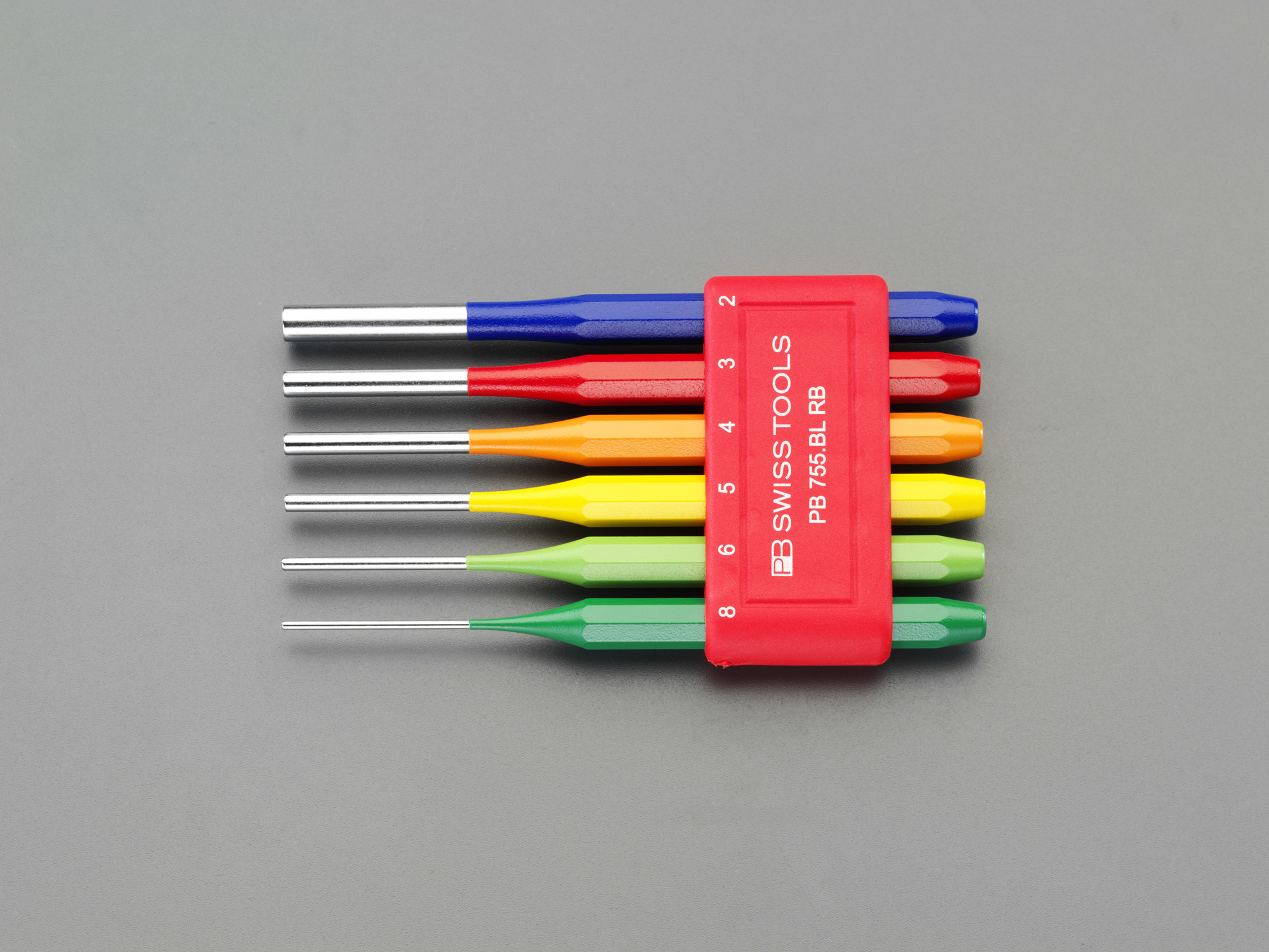 6本組 2.0-8.0mm ピンポンチセット