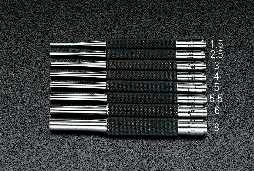 6.35mm (1/4") ドライブピンポンチ