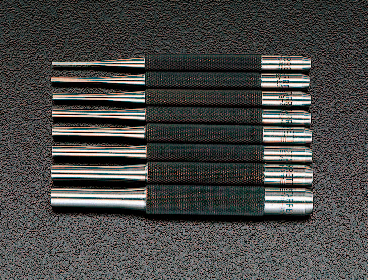 1/16"-5/16" ドライブピンポンチ(8本組)