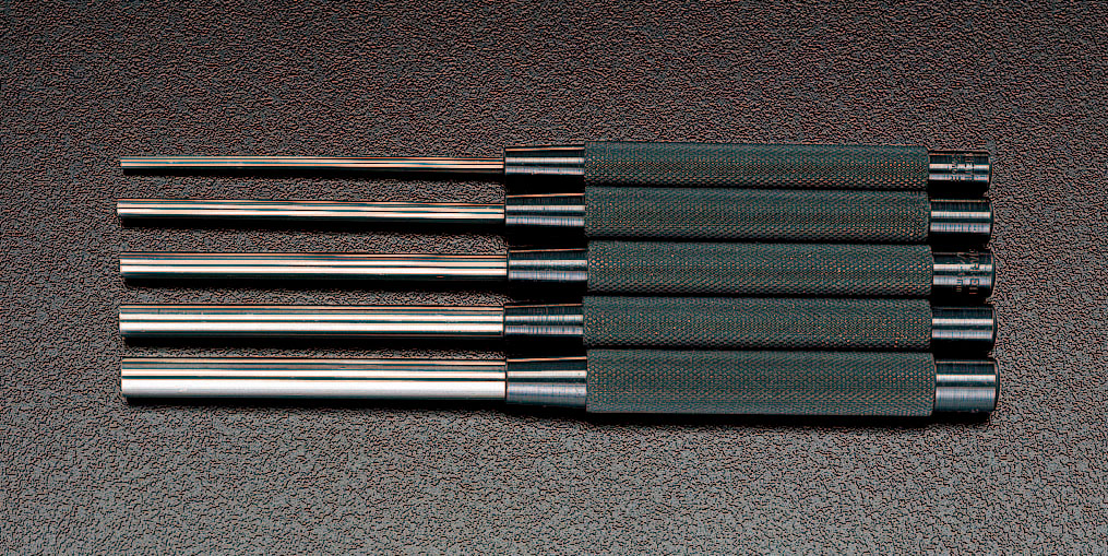 1/8" -3/8" ドライブピンポンチ(5本組)