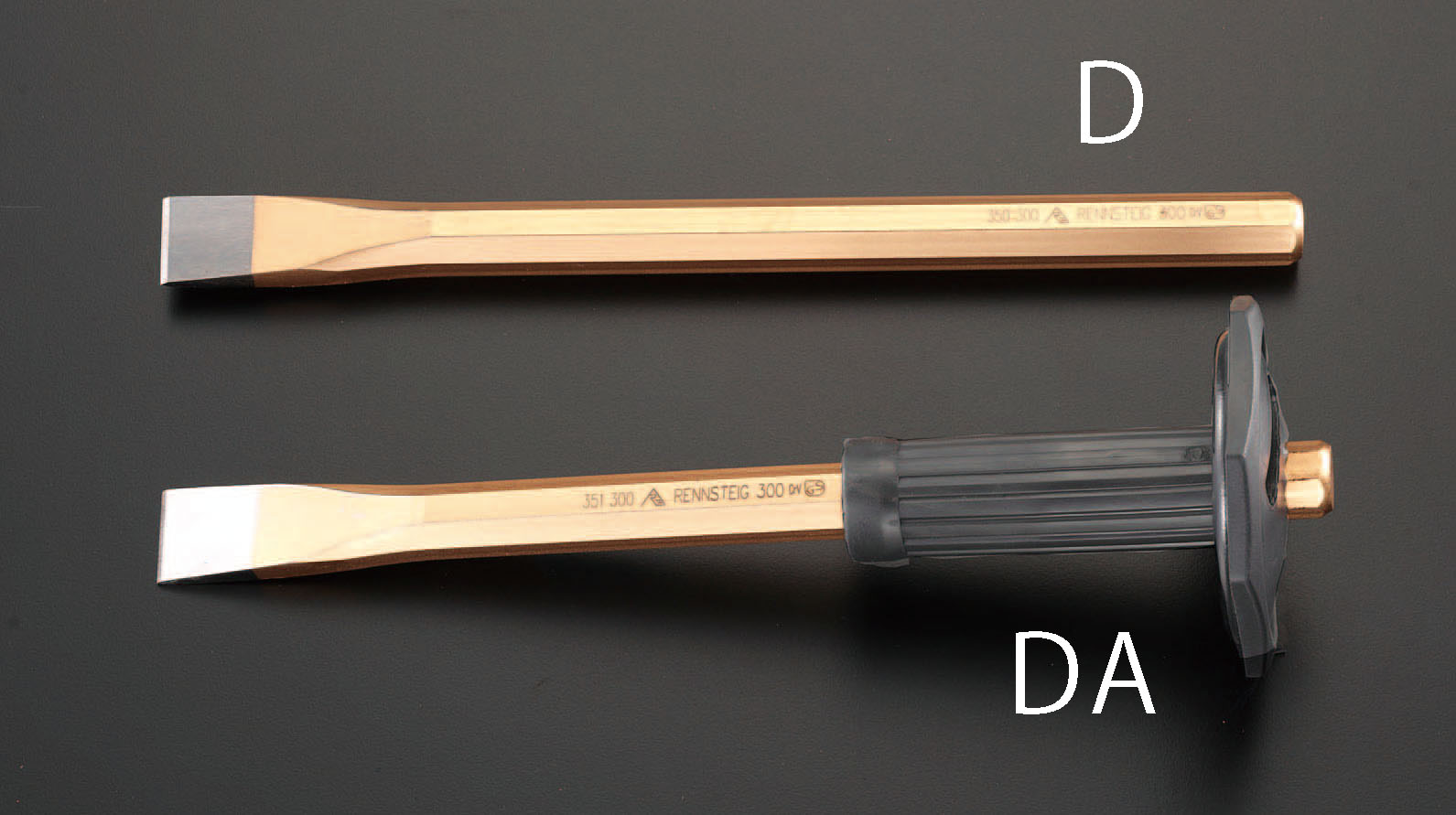 26x350mm 石工チゼル(グリップ付)