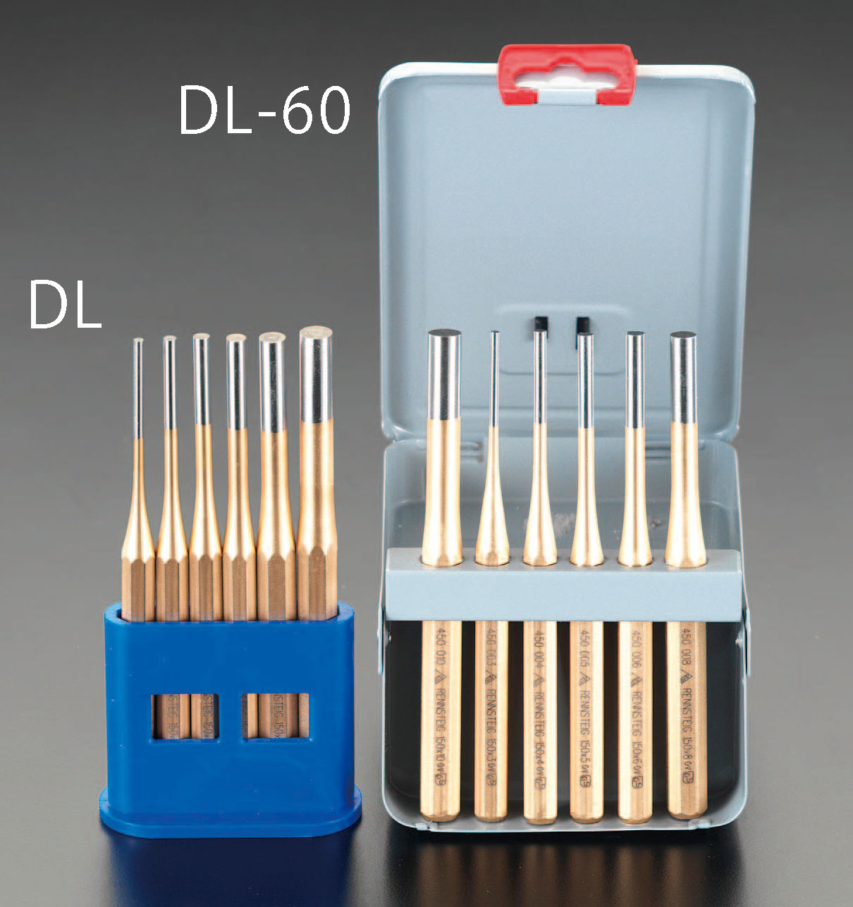 3-10mm 6本組平行ピンポンチ