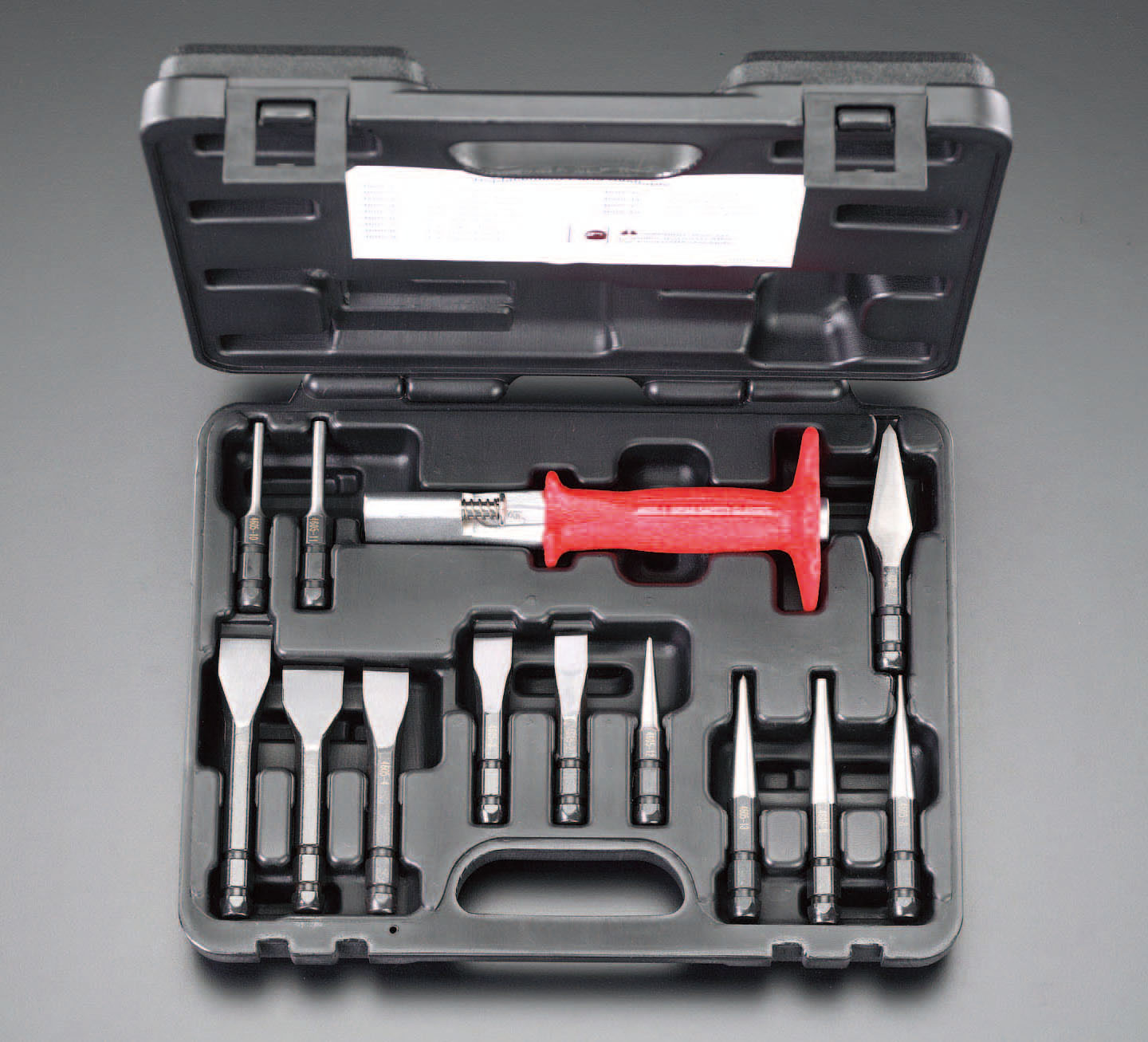 差し替式パンチ&チゼルセット