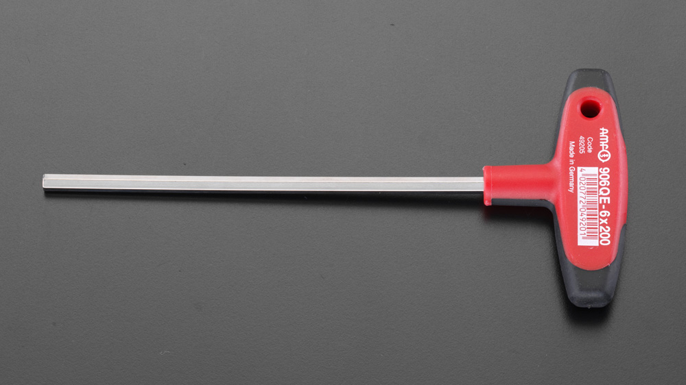 3.0x150mm Hexagon ドライバー(Tハンドル)