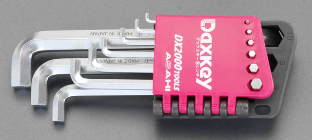 1.5- 10mm Hex キーレンチ(ショートヘッド/変角)