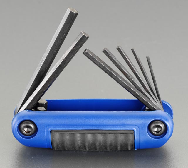 2.0-8.0mm Hex キーレンチセット(折込式)