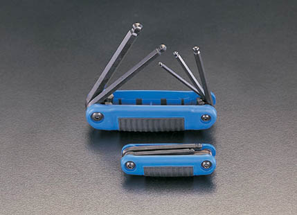 2.0-6.0mm Ball Hex キーレンチ(折込式)