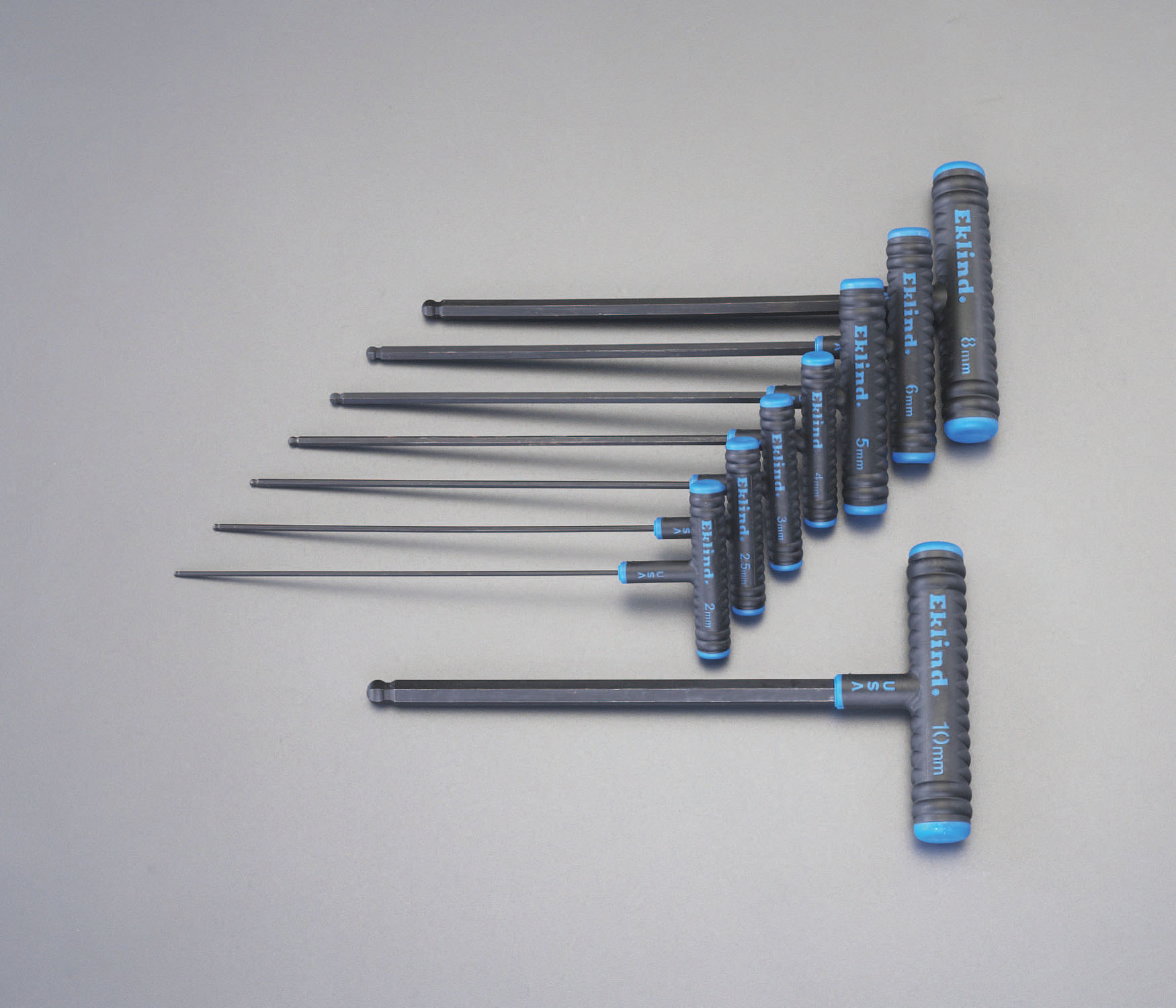 2.0-10 mm T型レンチセット(Ball-Hexagon)