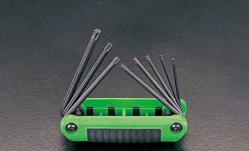 T6-T25 8本組レンチセット(Torx)