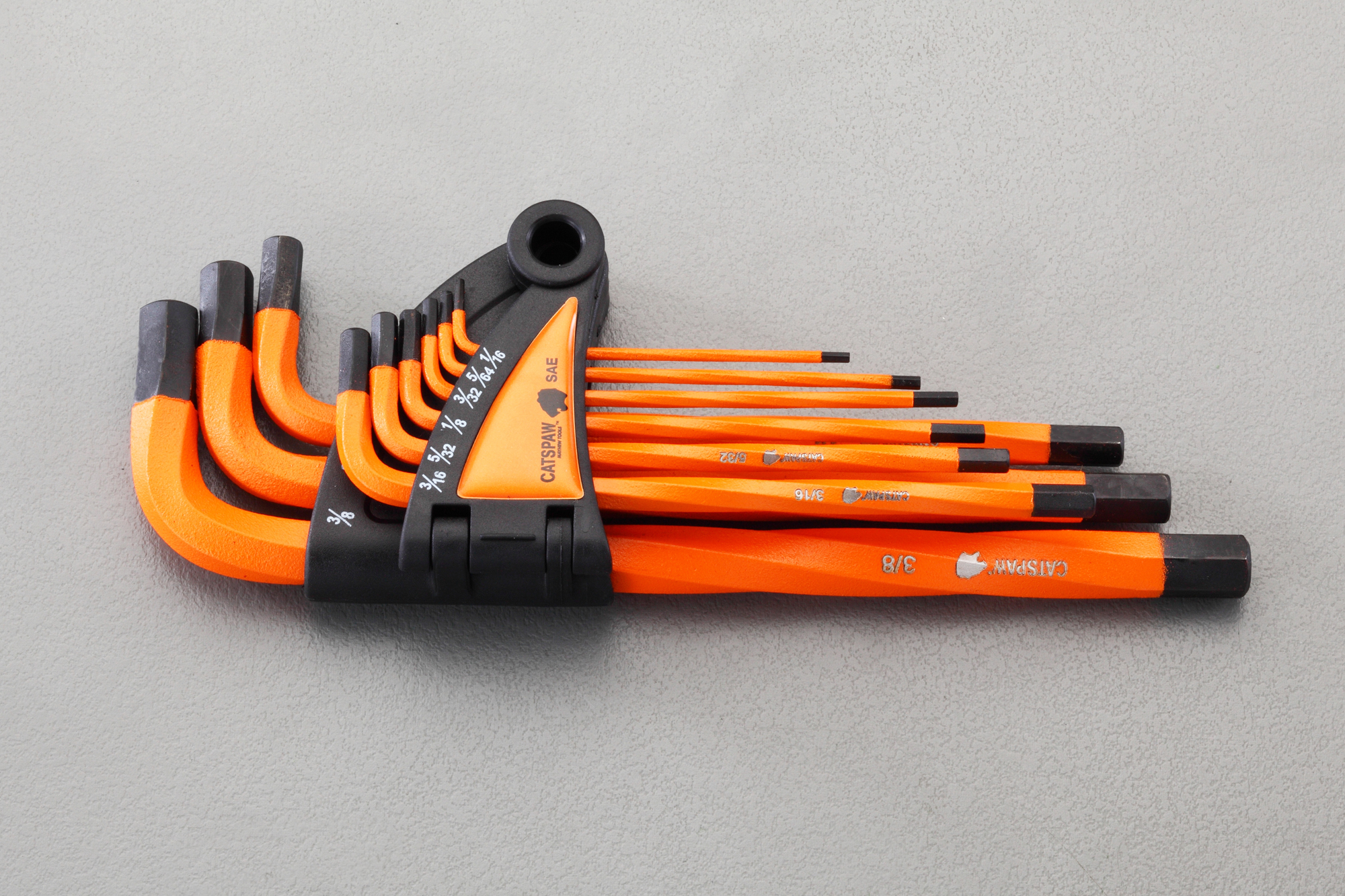 9本組 ロング六角棒レンチ(インチサイズ)