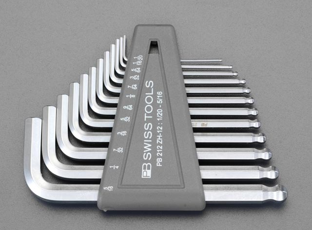 12本組 Ball Hexagon キーレンチ