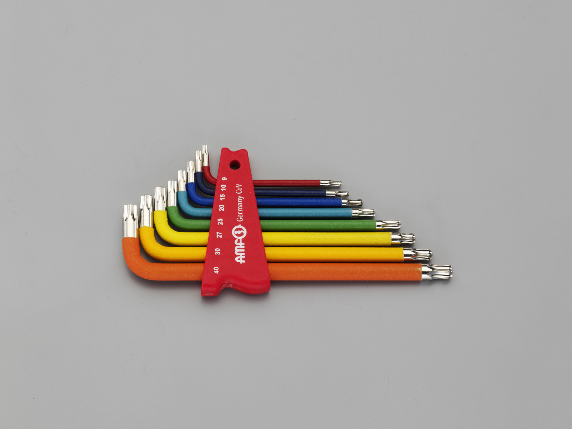 8本組 Ball Torx キーレンチ(マルチカラー)