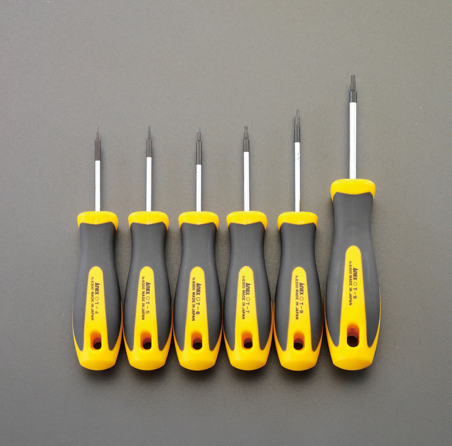 T4-T9/6本組 Hexlobe ドライバー