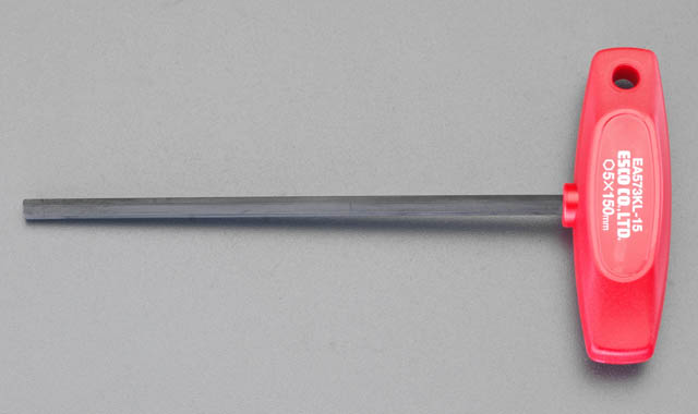 4.0x150mm Hexagon ドライバー(Tハンドル)