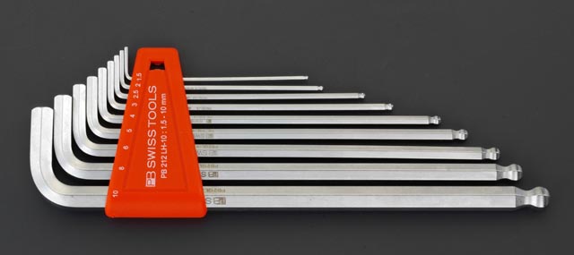 1.5-8.0mm/8本組 Hexagon キーレンチ