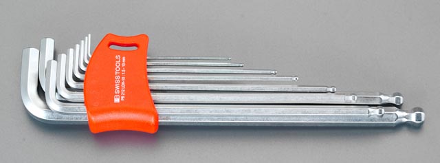 1.5- 10mm/9本組 Hexagon キーレンチ