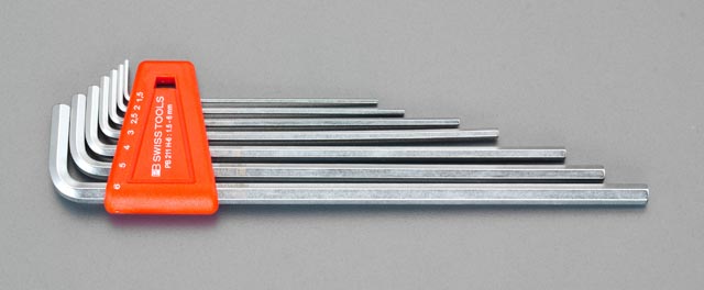 1.5 -6.0mm/7本組 Hexagon キーレンチ