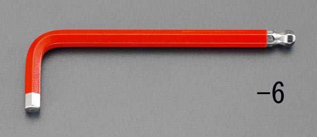 6.0x100mm Ball Hexagon キーレンチ