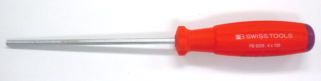 4.0 x120mm Hexagon ドライバー