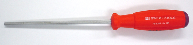 5.0 x140mm Hexagon ドライバー