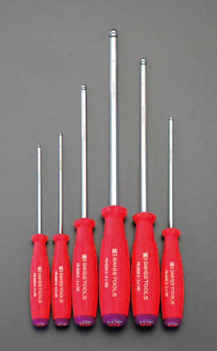 2.0-6.0mm6本組 Ball-Hexagon ドライバー