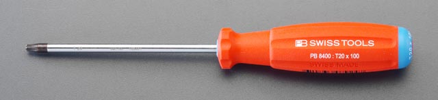 T8x 60mm Torx ドライバー