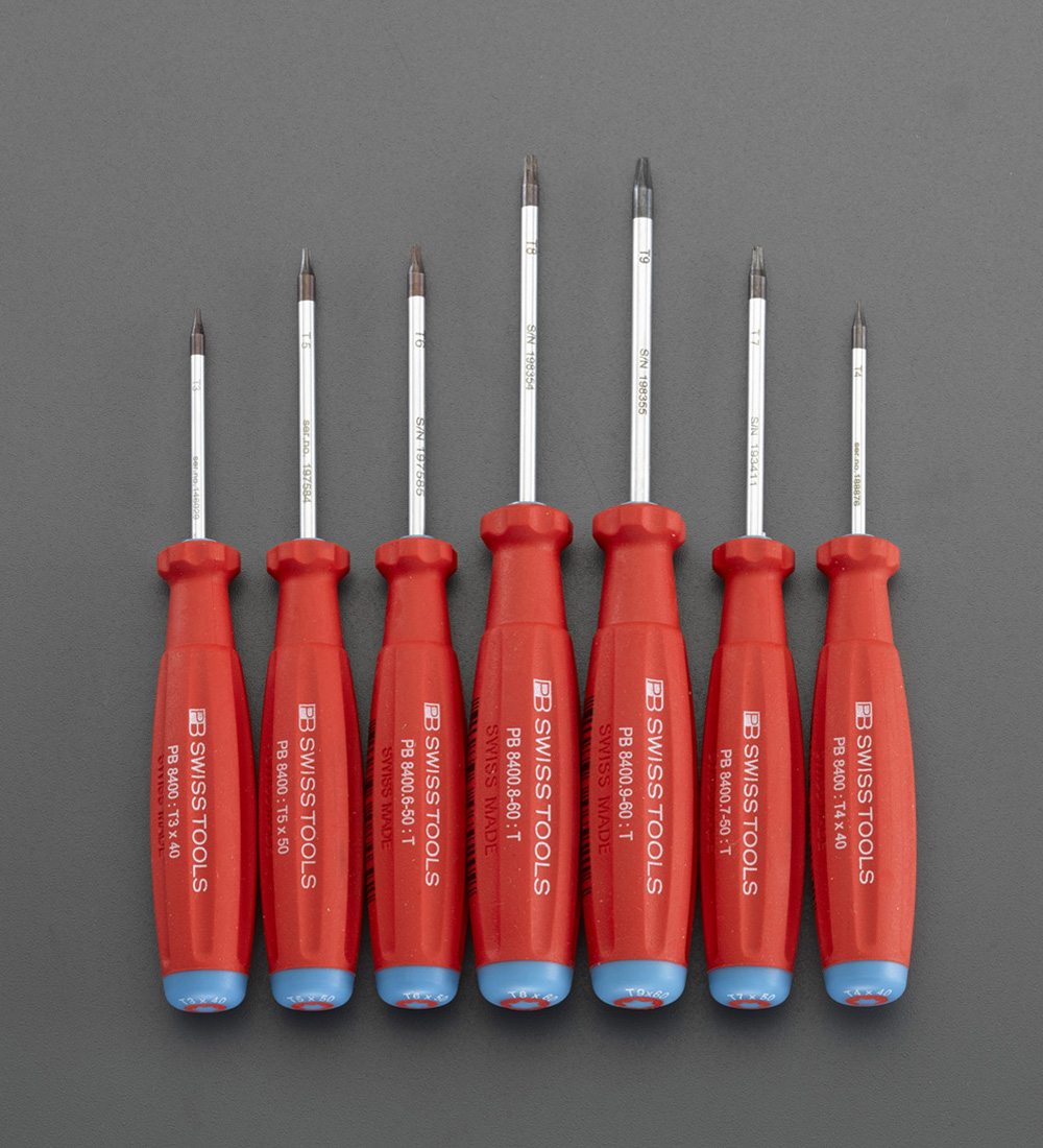 T3-T9/7本組 Torx ドライバー