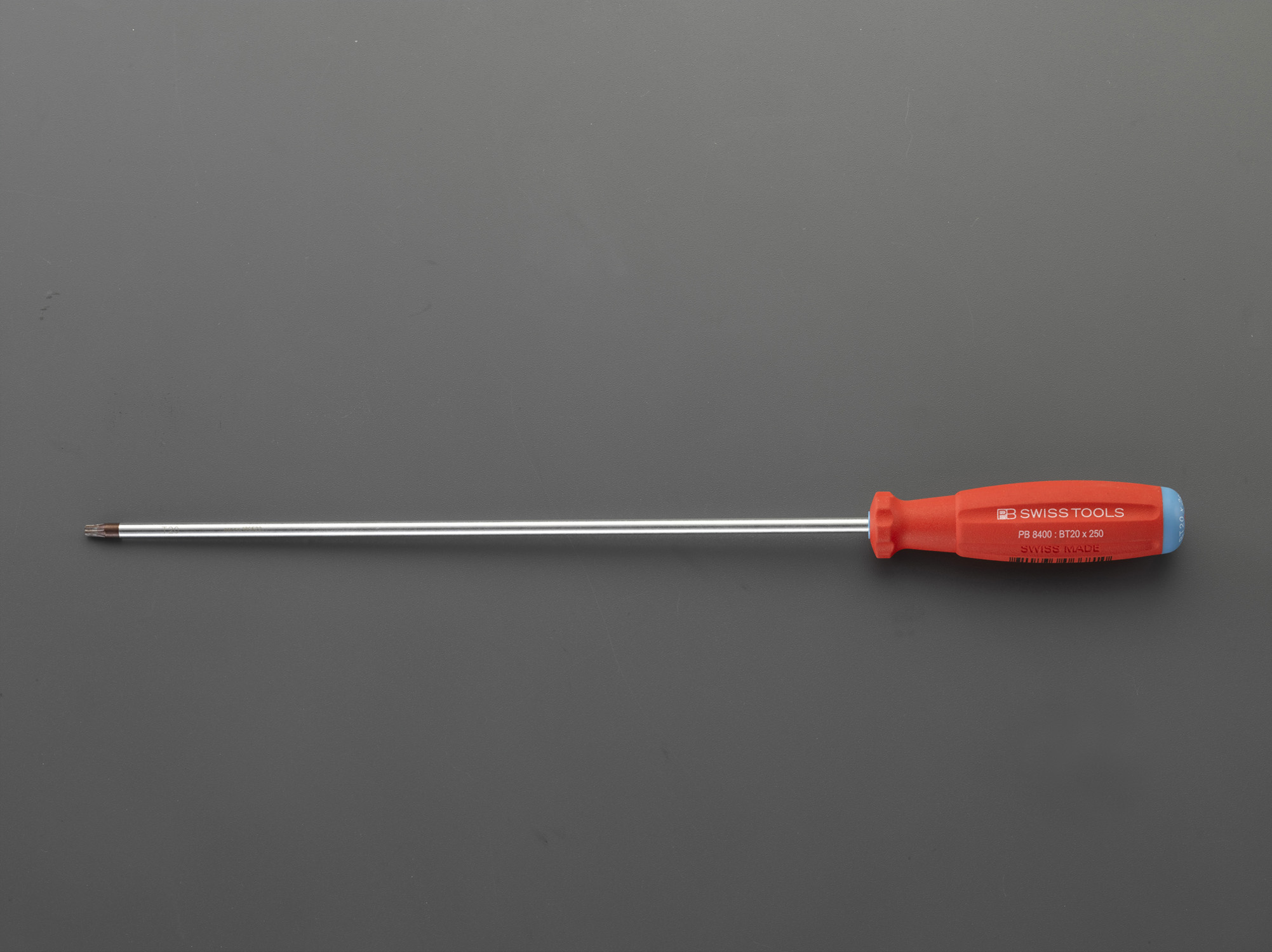 T20x250mm Bore Torx ドライバー(ロング)