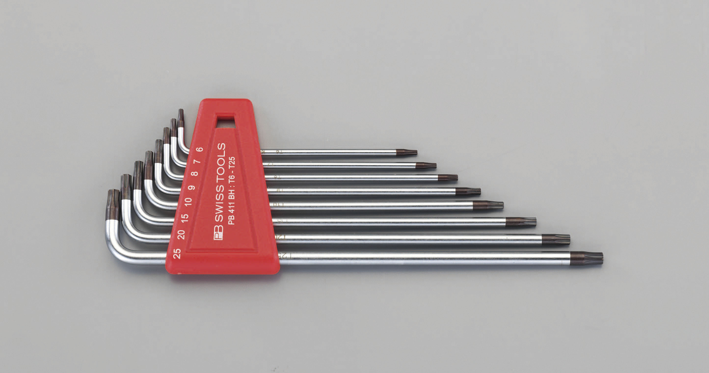 T6-T25/8本組 Bore Torx キーレンチ