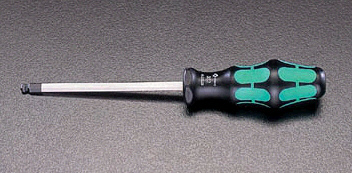 3/16"x100mm Ball-Hexagon ドライバー