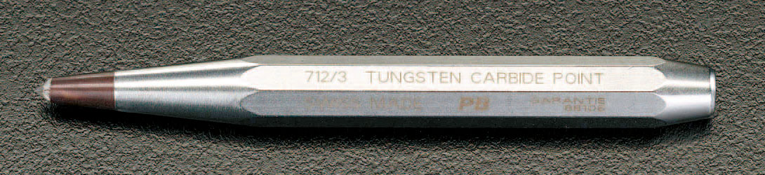 12x120mm センターポンチ(超硬ポイント付)
