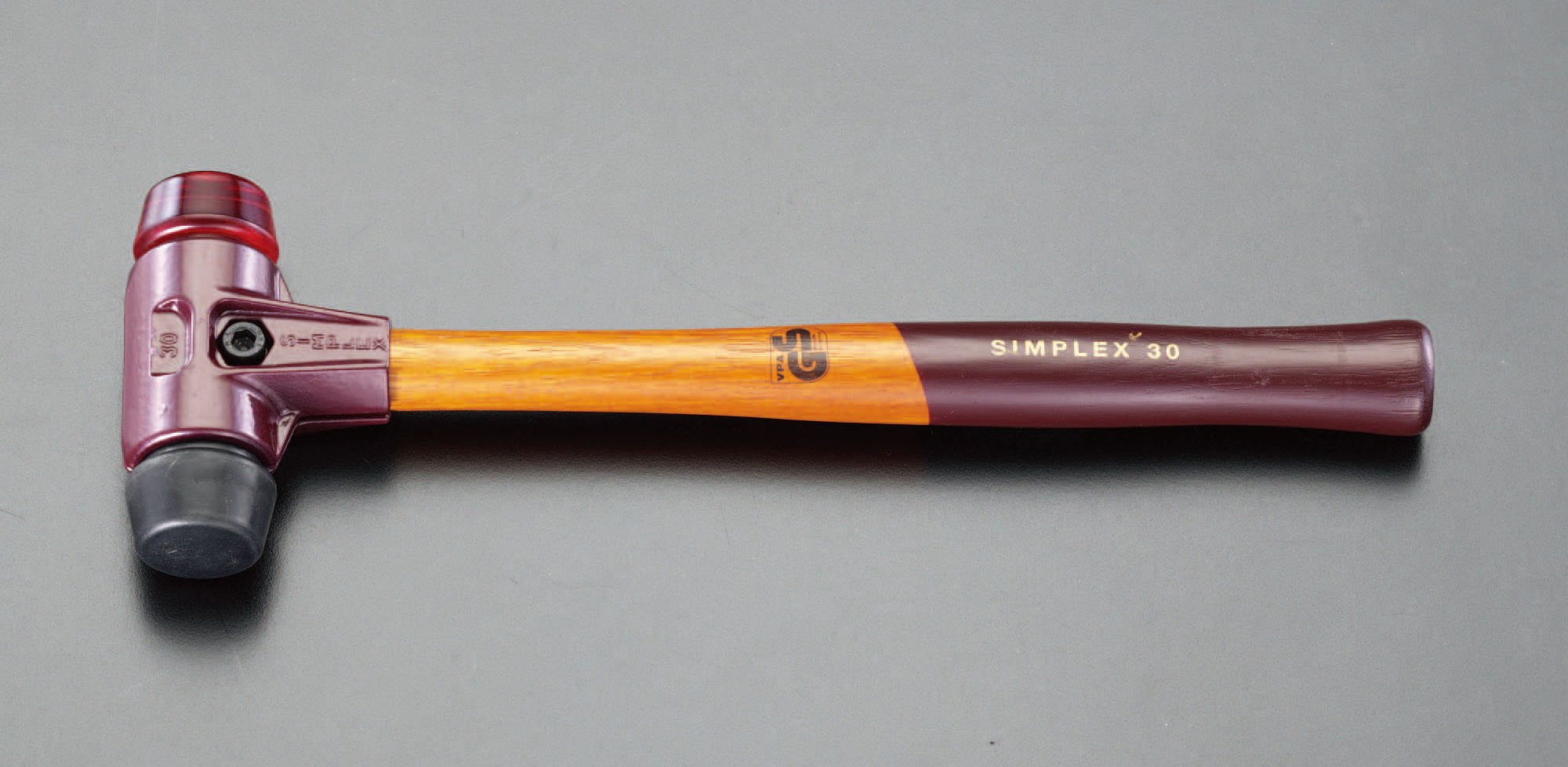 630g/40mm ハンマー(ラバー/プラスティック)