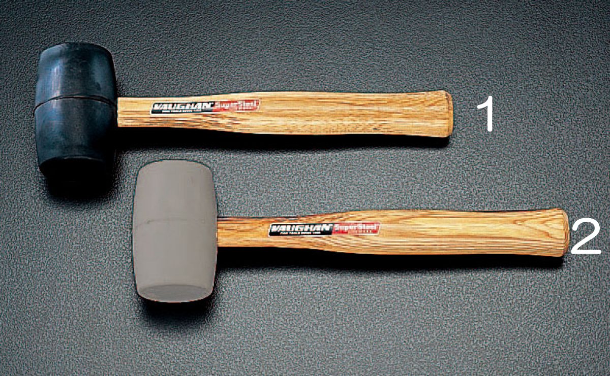 560gx270mm ゴムハンマー(黒)