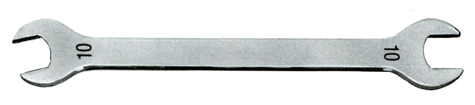 8.0x8.0/ 90mm 両口スパナ(薄型ダブルアングル)
