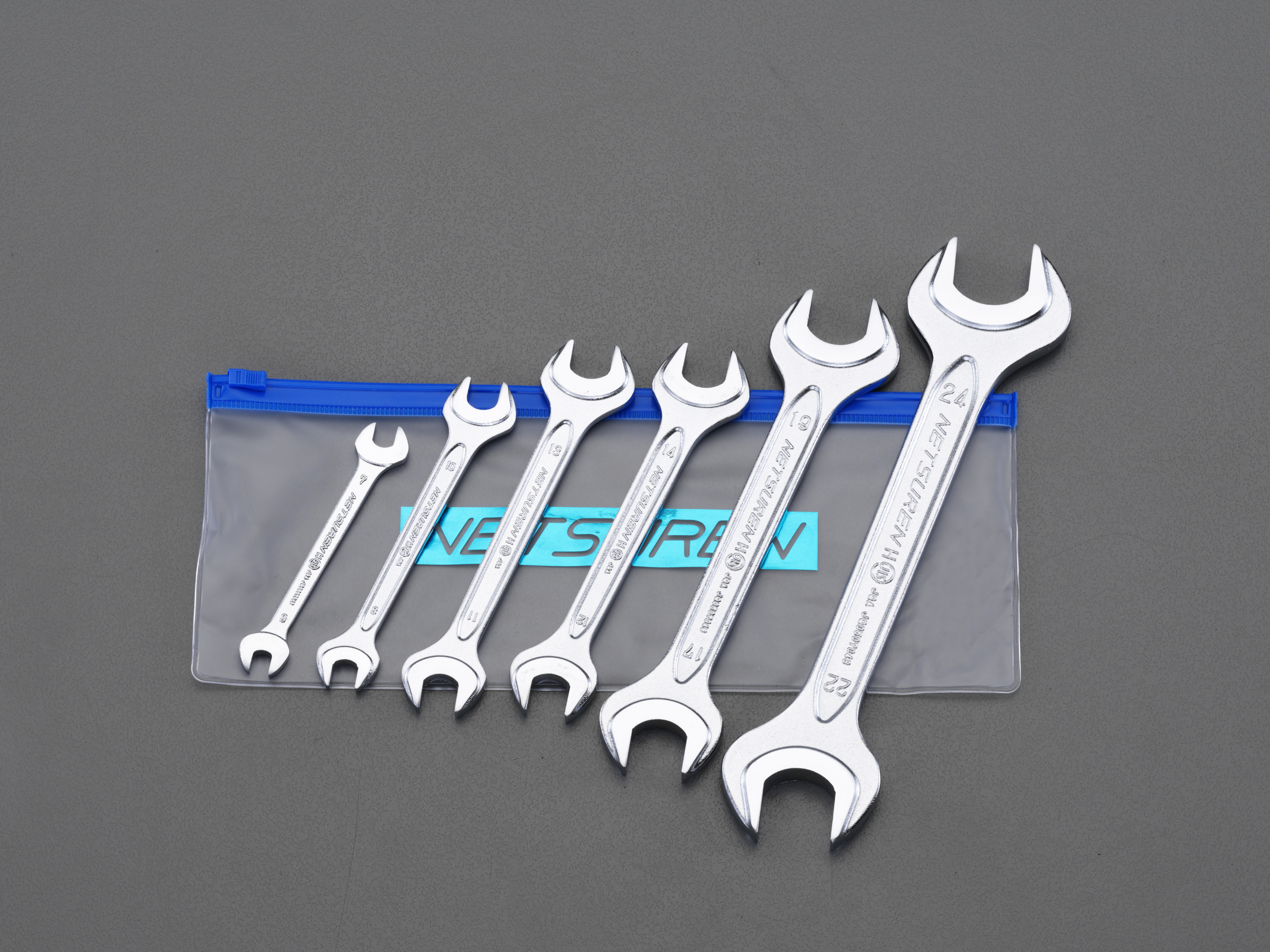 6本組 両口スパナセット(強力型)