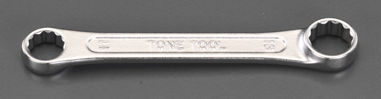 12x14mm メガネレンチ(ストレート型 ショートサイズ)