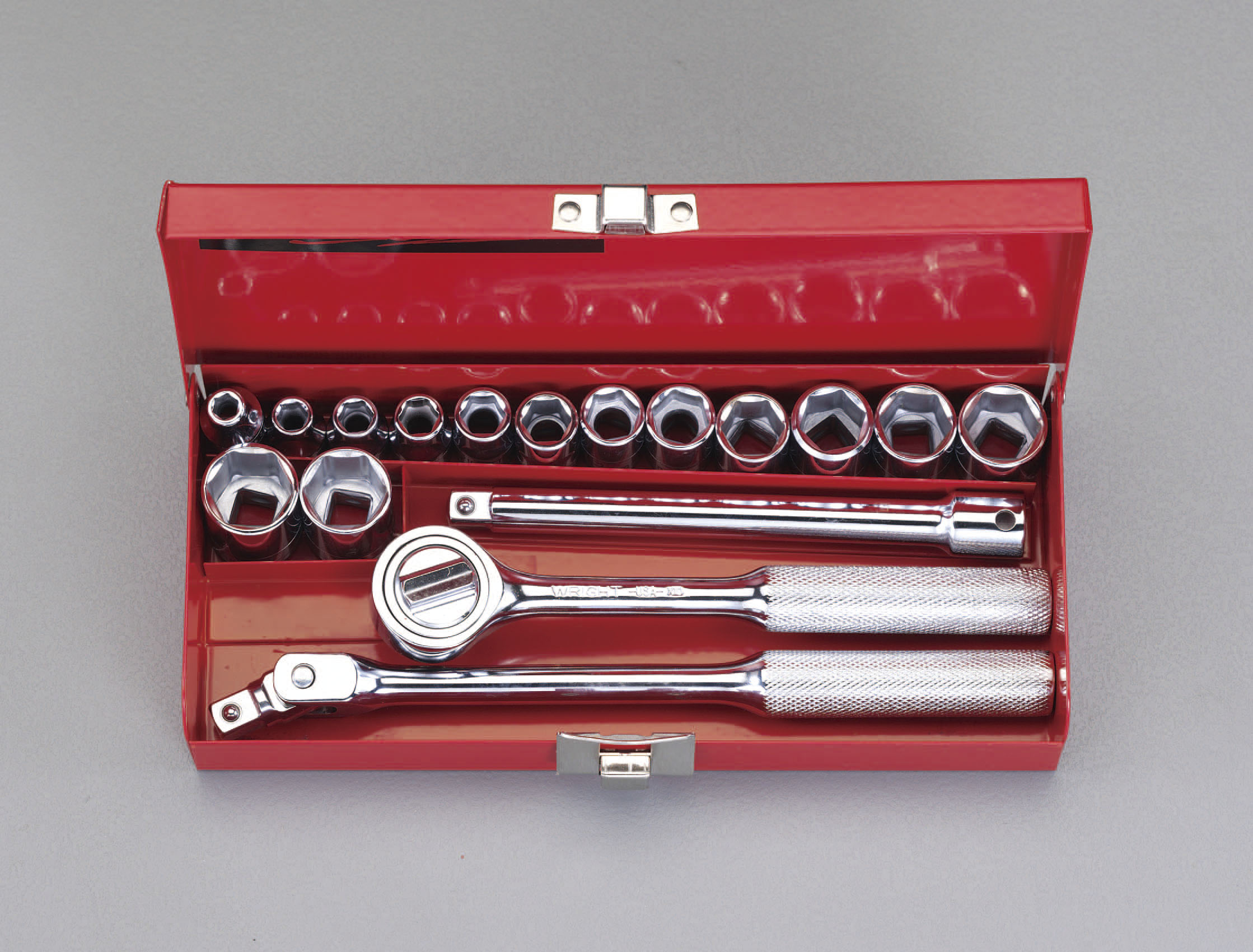 3/8"sq/12個組 ソケット(ホルダー付 メトリック)