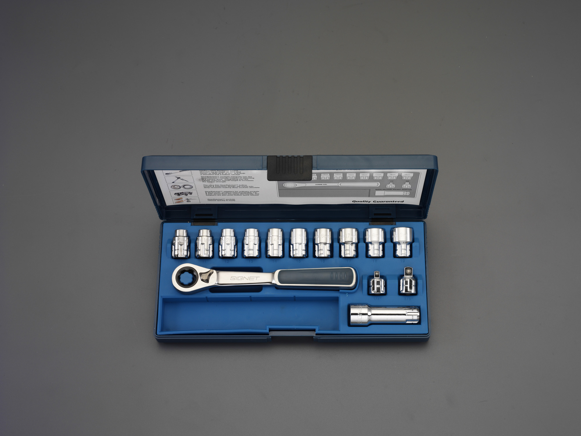 1/4" 3/8" ソケットレンチセット