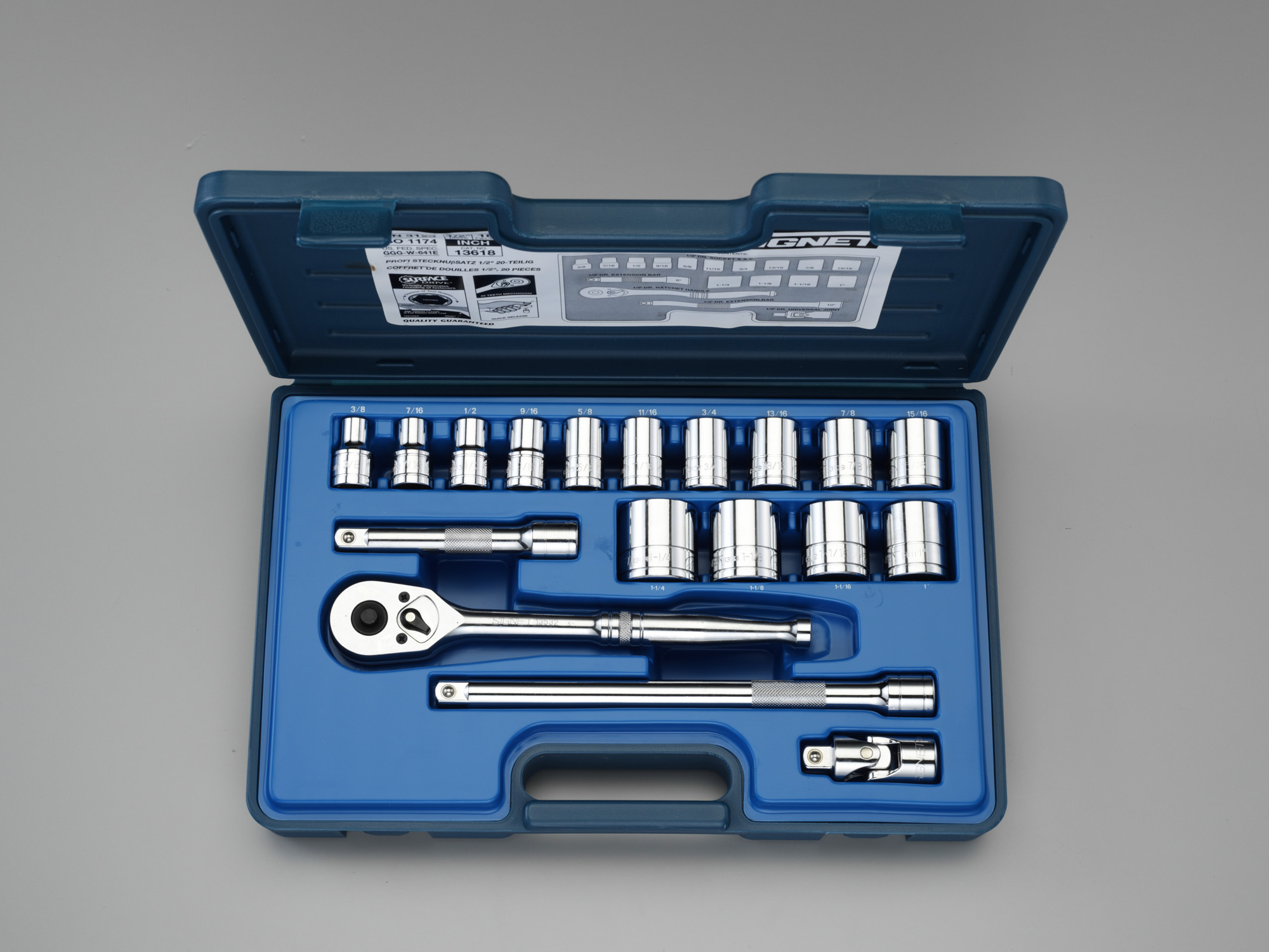 1/2"sq ソケットレンチセット