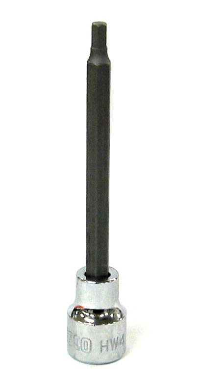 3/8"DR/ 12x150mm Hex ビットソケット