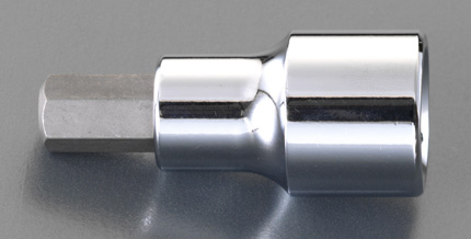 1/2"sq x10mm Hexagon ビットソケット